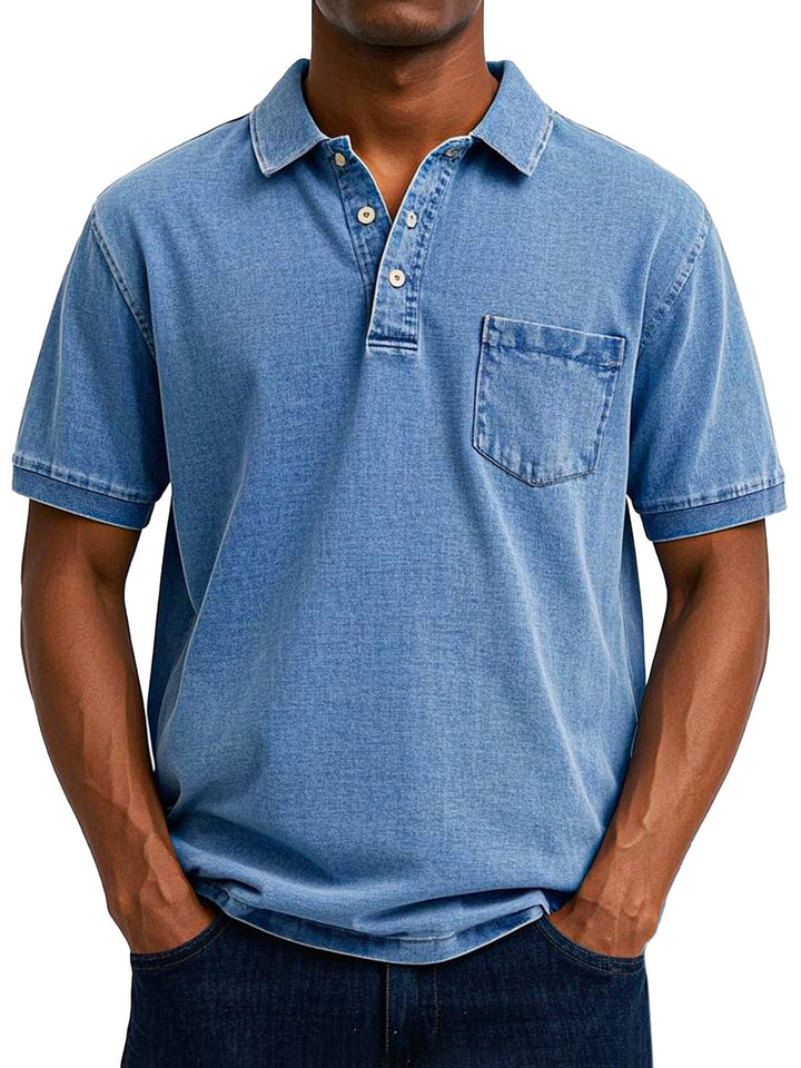 Elliott | Men's Vintage Cotton Polo