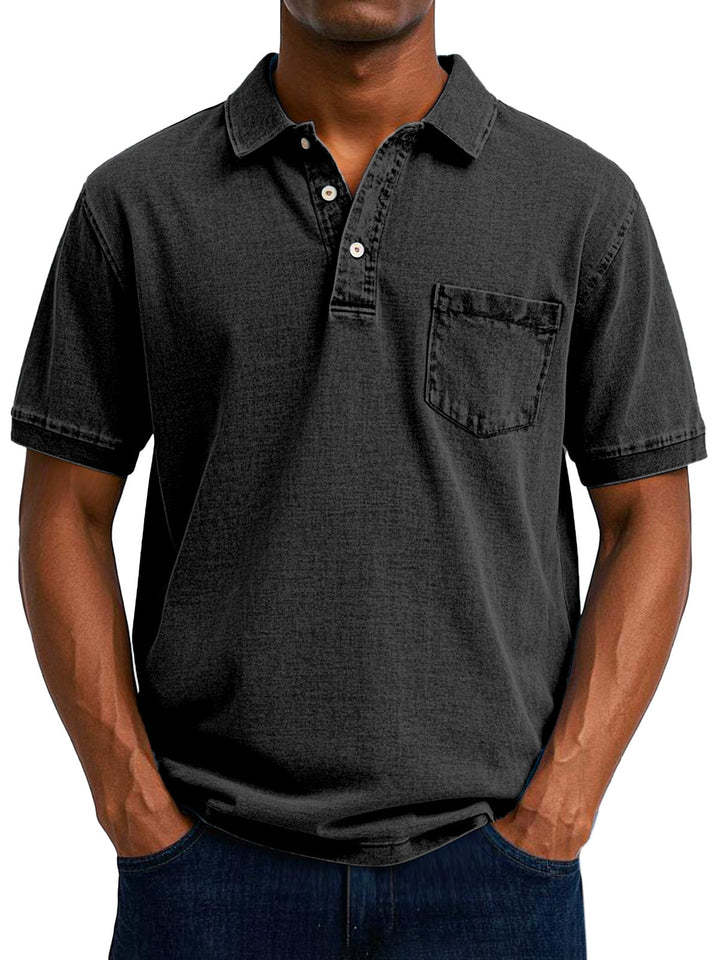 Elliott | Men's Vintage Cotton Polo