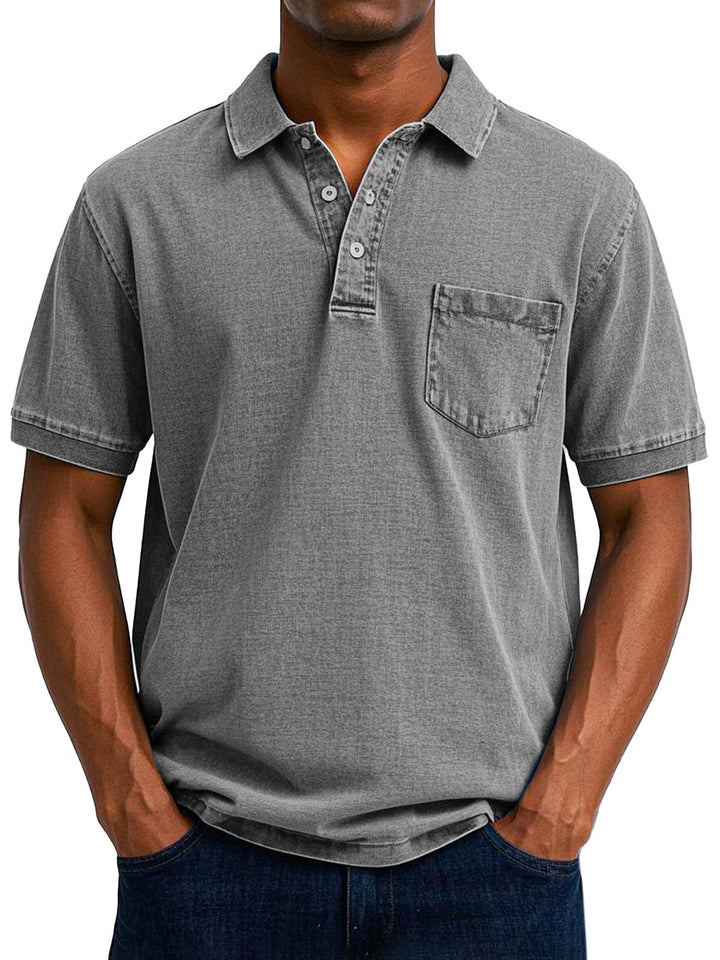 Elliott | Men's Vintage Cotton Polo
