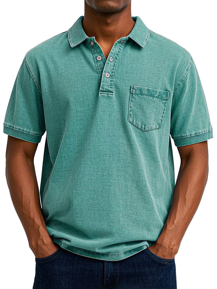 Elliott | Men's Vintage Cotton Polo