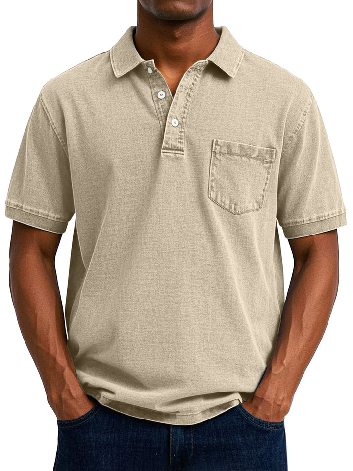 Elliott | Men's Vintage Cotton Polo