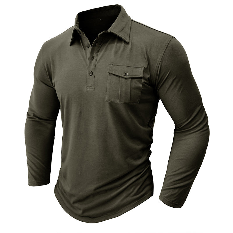 Jeff | Men's Pocket Casual Shirt