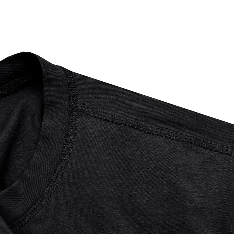 Shimon | Cotton Button T-Shirt