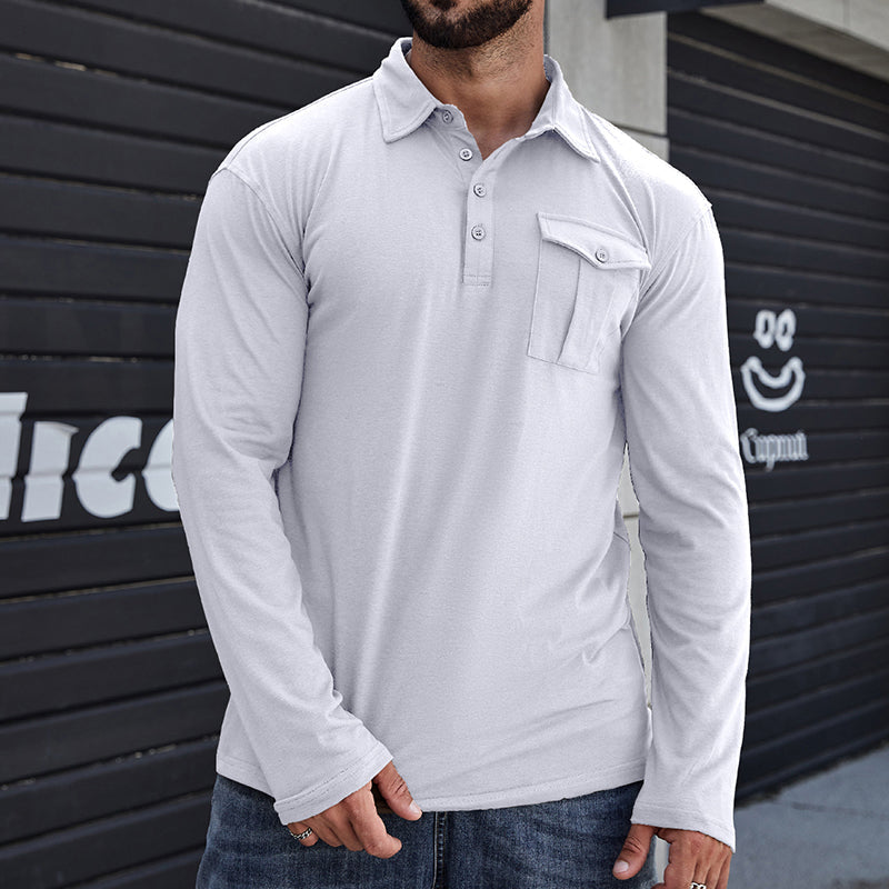Jeff | Men's Pocket Casual Shirt