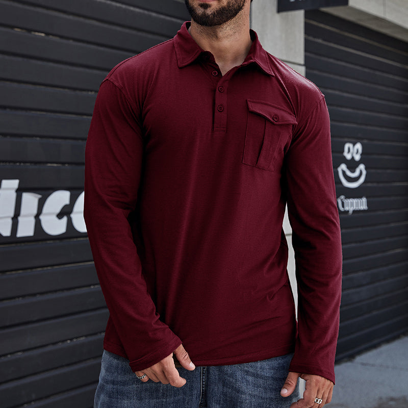Jeff | Men's Pocket Casual Shirt