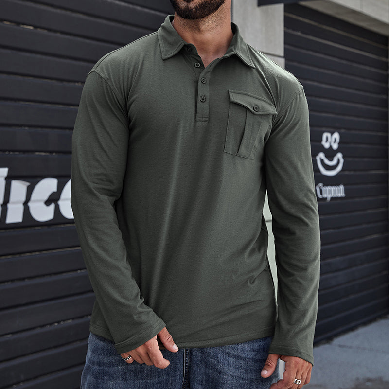Jeff | Men's Pocket Casual Shirt