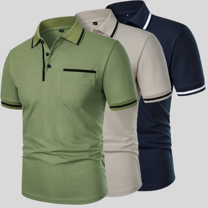 Dexter | Men's Tailored Short Sleeve Polo Shirt