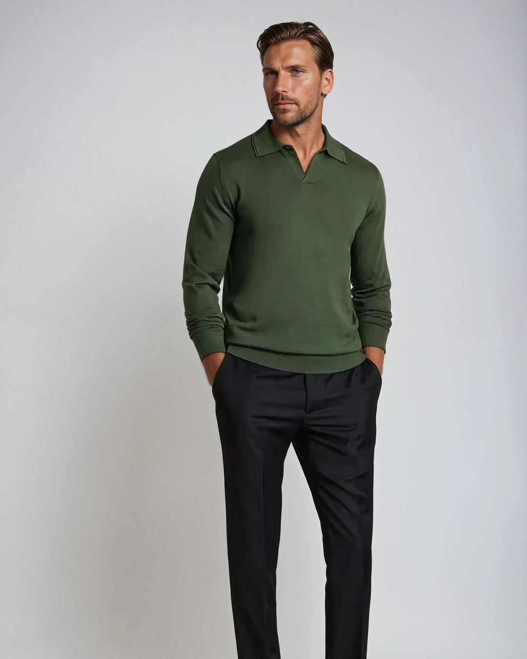 Henry | Men's Long Sleeve Polo