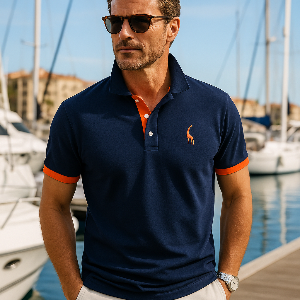 Lucas | Men's Cotton Polo Shirt