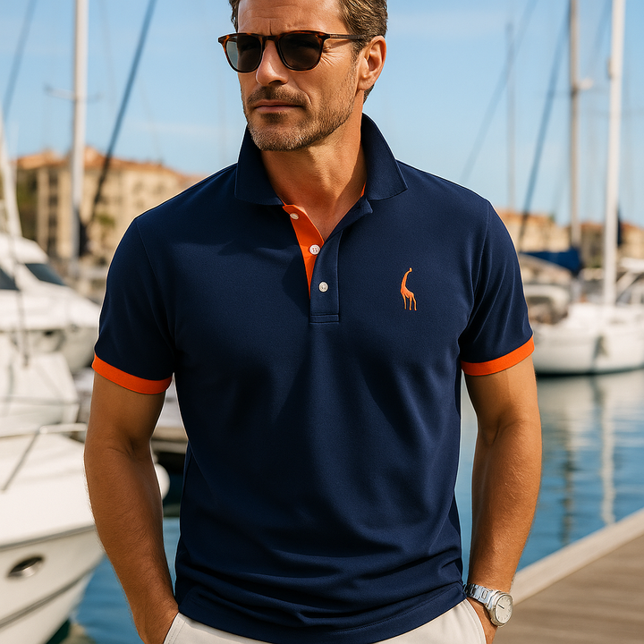 Lucas | Men's Cotton Polo Shirt