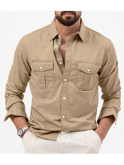Aston | Men's Utility Cotton Shirt