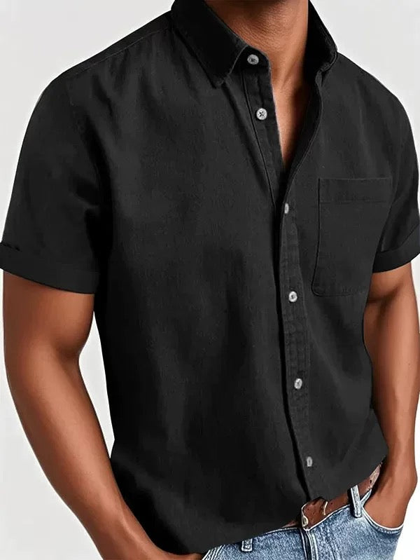 Miles | Men's Relaxed Cotton Shirt