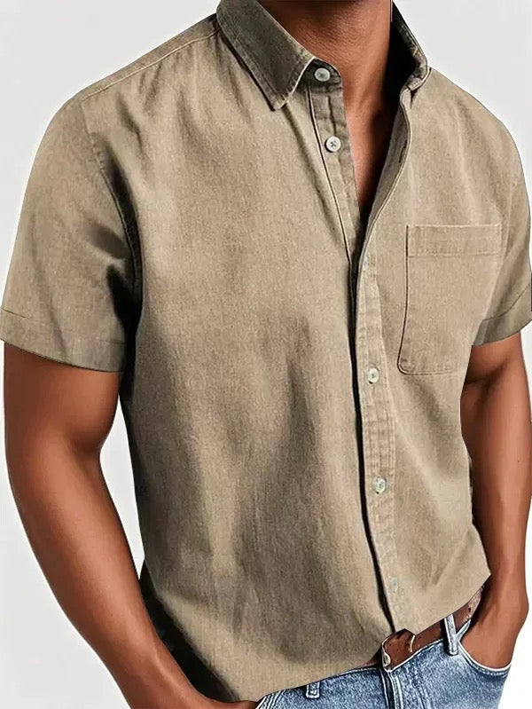 Miles | Men's Relaxed Cotton Shirt