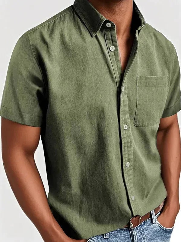 Miles | Men's Relaxed Cotton Shirt