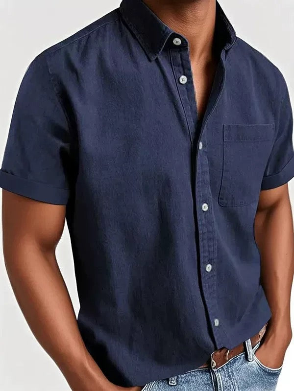 Miles | Men's Relaxed Cotton Shirt