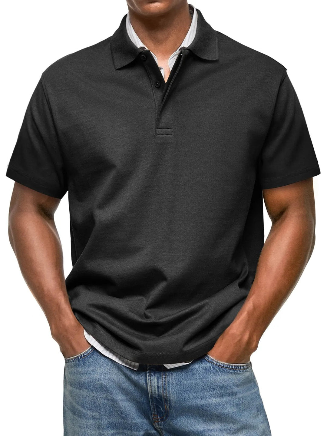 Alex | Men's Textured Polo