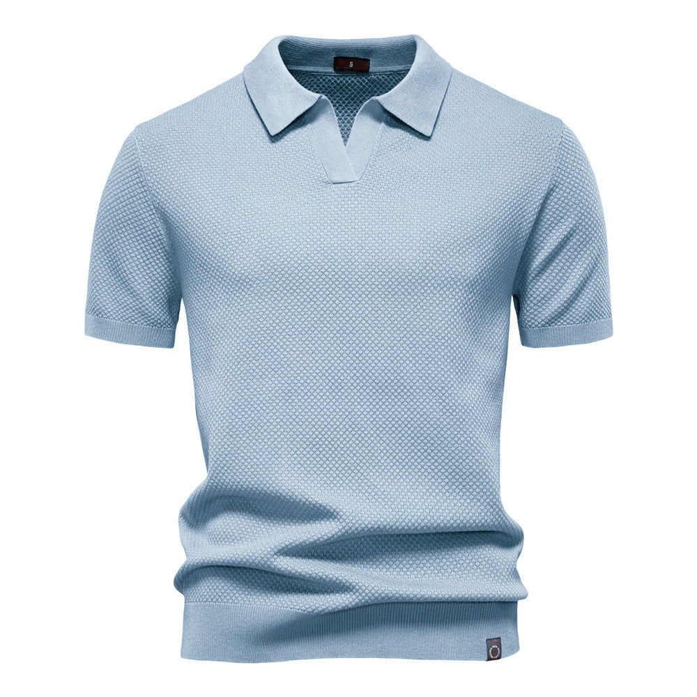 Kostas | Elegant Short Sleeve Polo Shirt