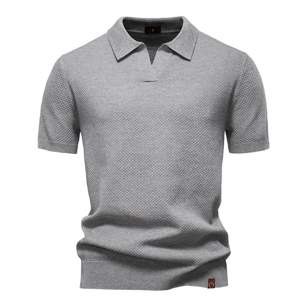 Kostas | Elegant Short Sleeve Polo Shirt