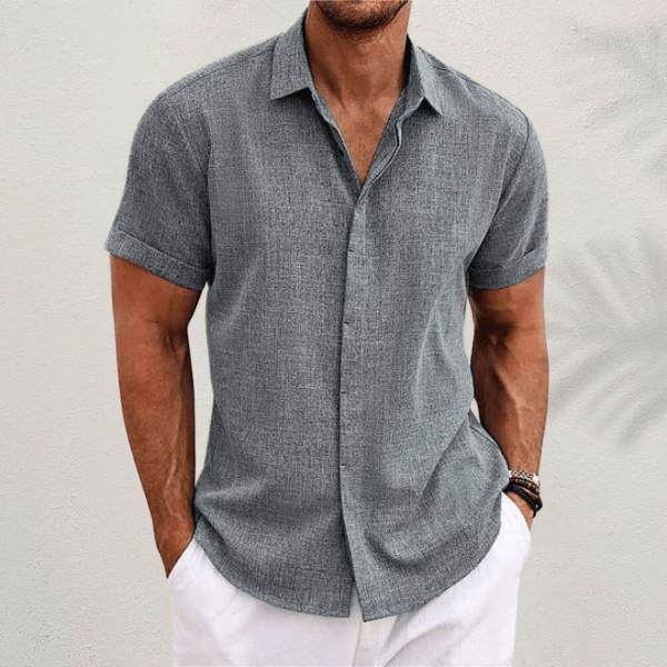 Aiden | Classic Linen-Blend Shirt