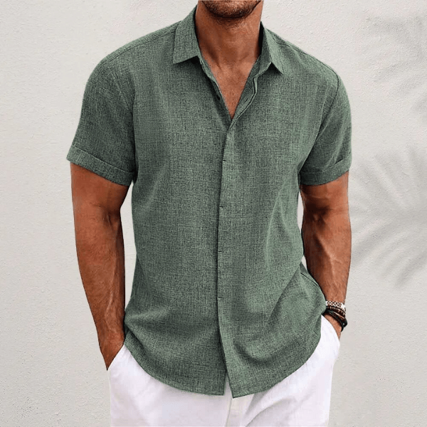 Aiden | Classic Linen-Blend Shirt