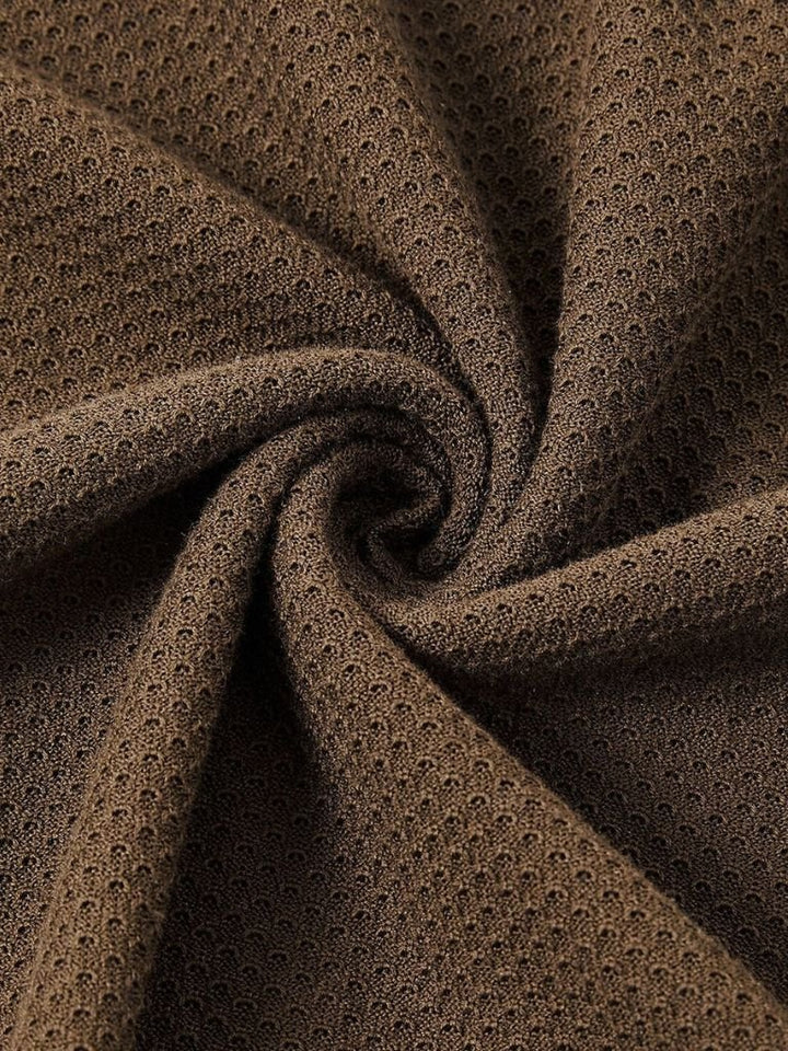 Harvey | Men's Deep Brown Polo Shirt