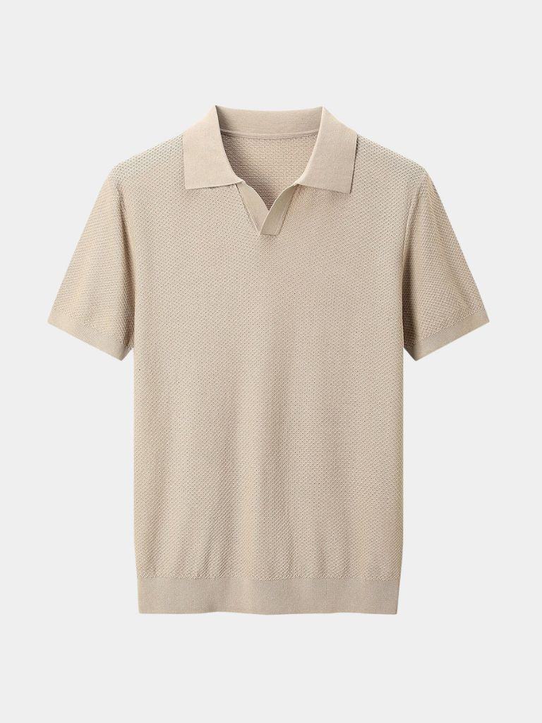 Harvey | Men's Deep Brown Polo Shirt