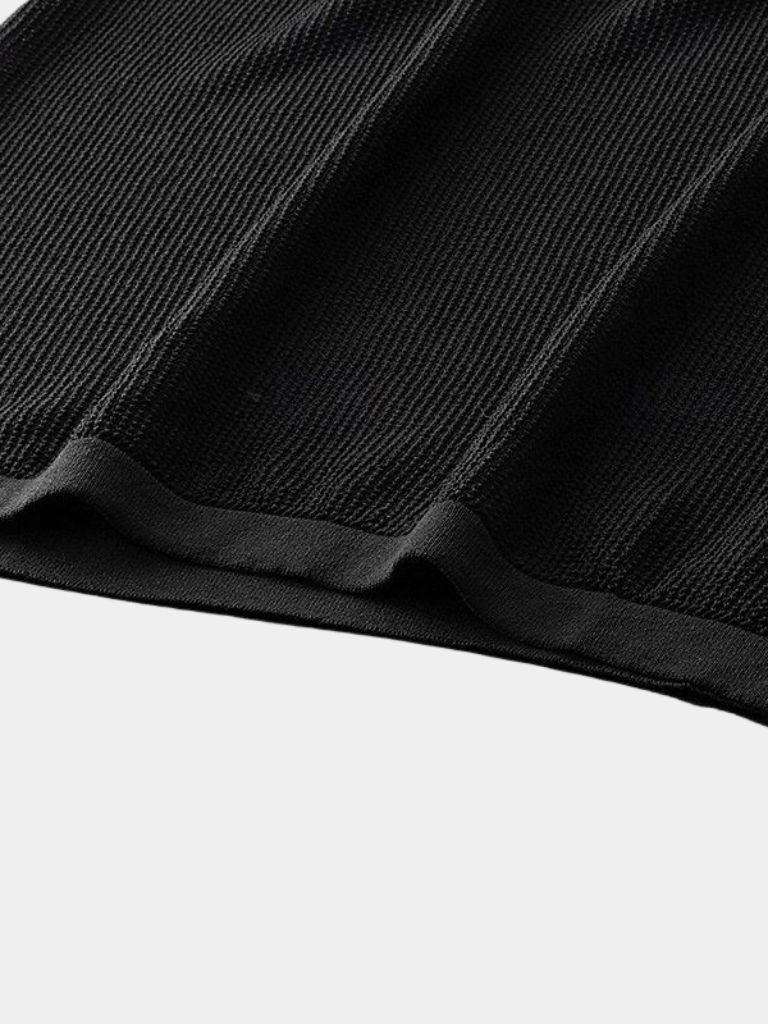 Callum | Caramel Textured Polo Shirt