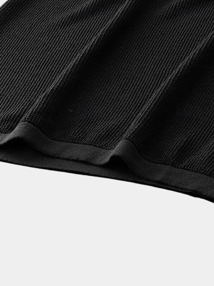 Callum | Caramel Textured Polo Shirt