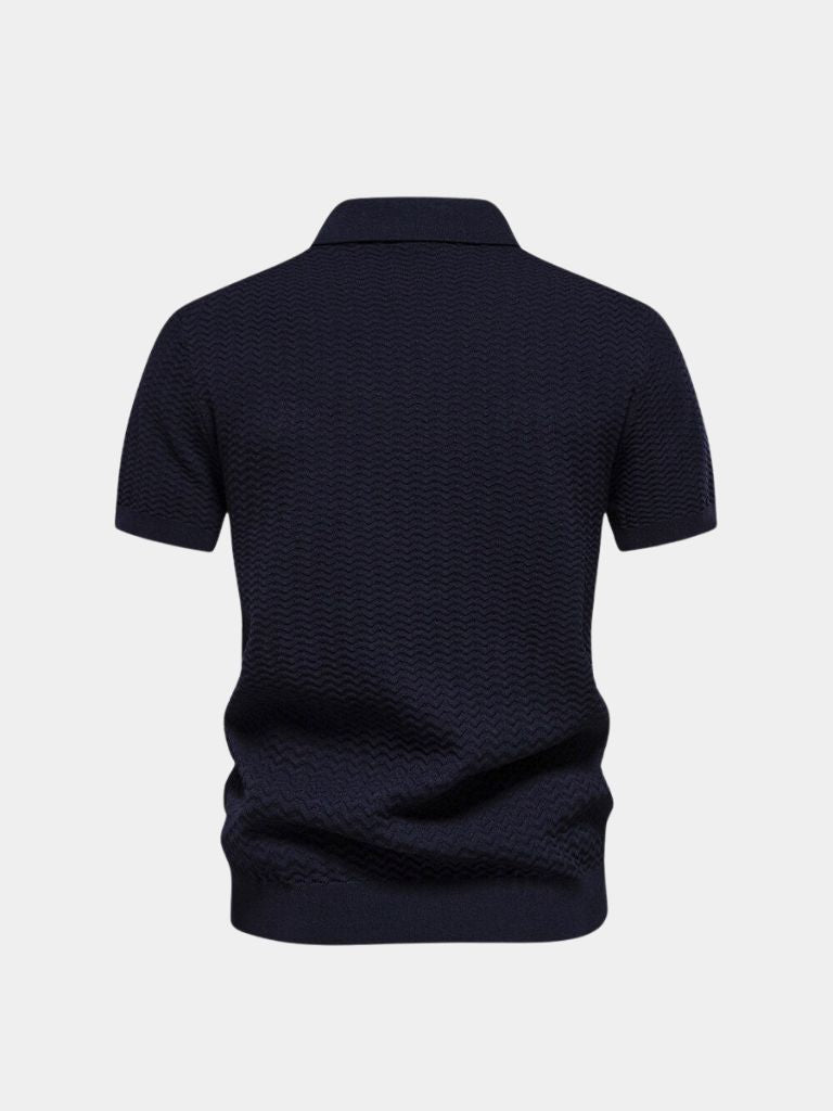 Victor | Men's Quarter Zip Polo Shirt