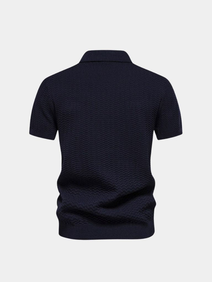 Victor | Men's Quarter Zip Polo Shirt