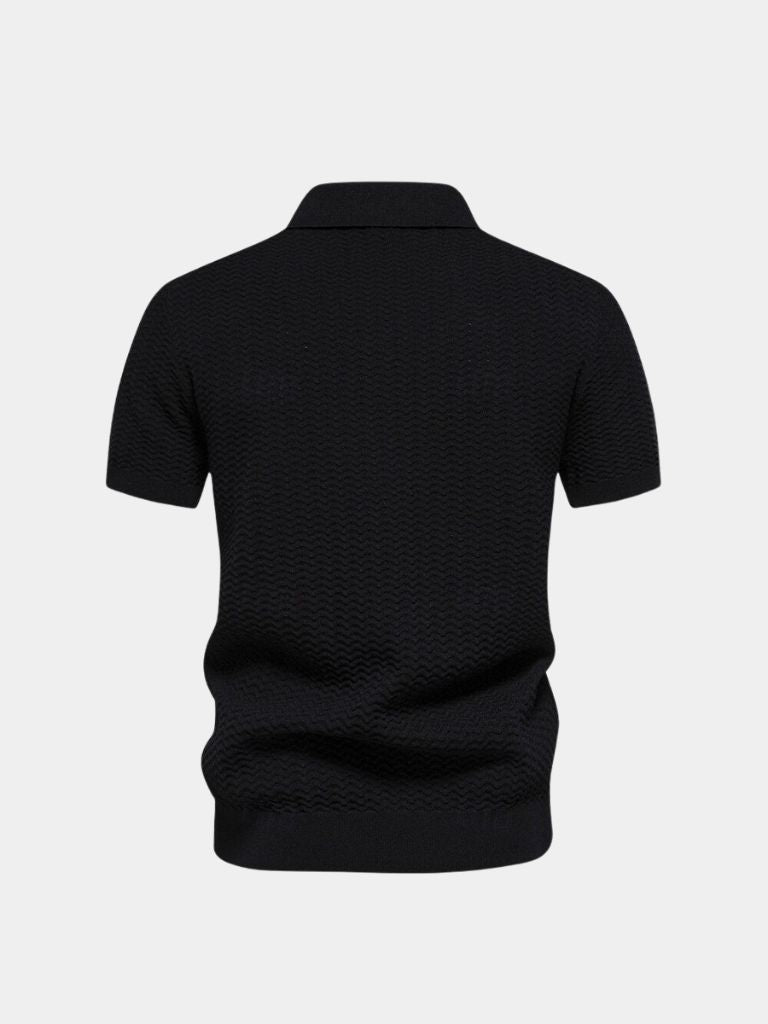 Victor | Men's Quarter Zip Polo Shirt