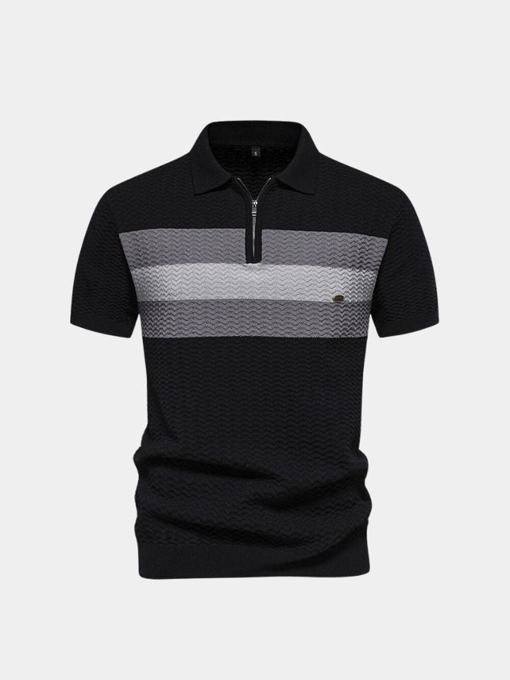 Victor | Men's Quarter Zip Polo Shirt