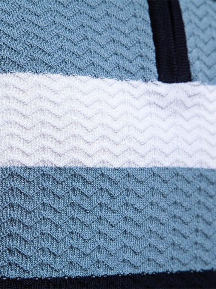 Victor | Men's Quarter Zip Polo Shirt