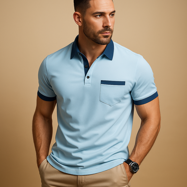 Raf | Men's Classic Polo Shirt with Short Sleeves
