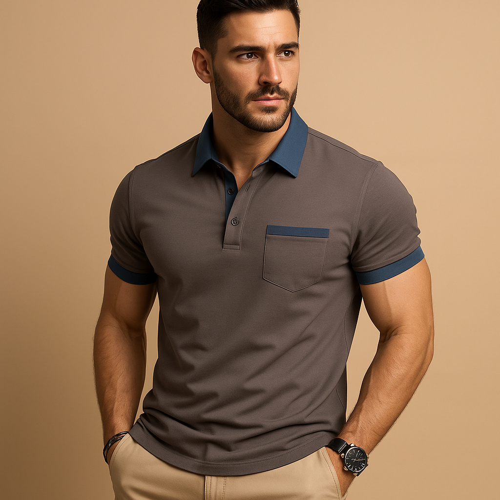 Raf | Men's Classic Polo Shirt with Short Sleeves