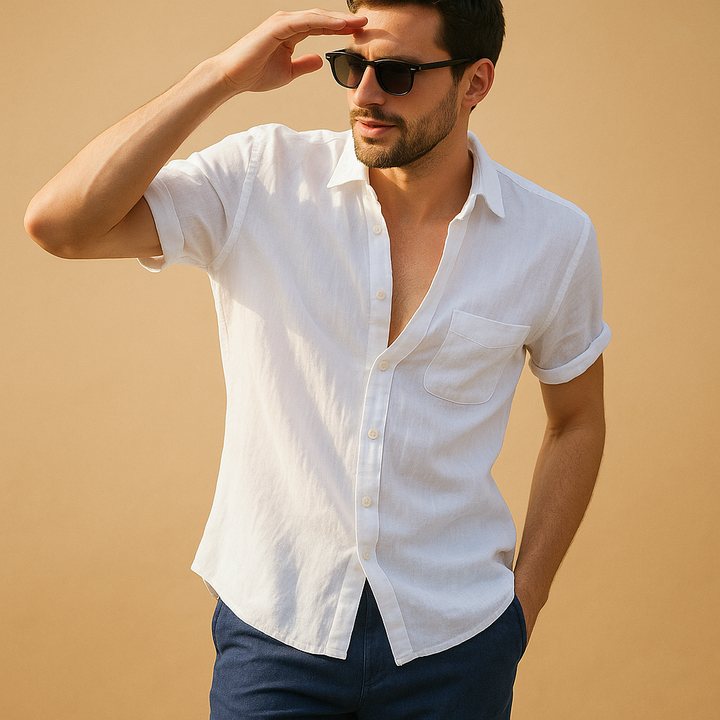 Koen | Men's Linen Blend Shirt