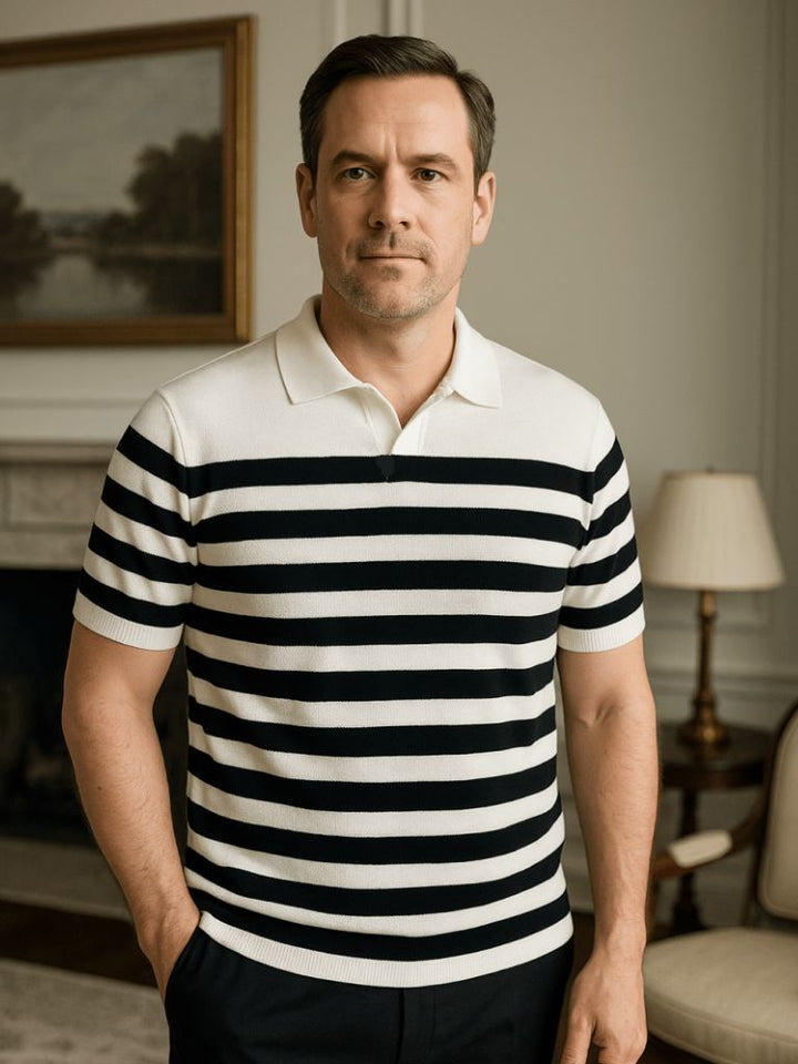 Alfred | Men's Riviera-Inspired Summer Polo