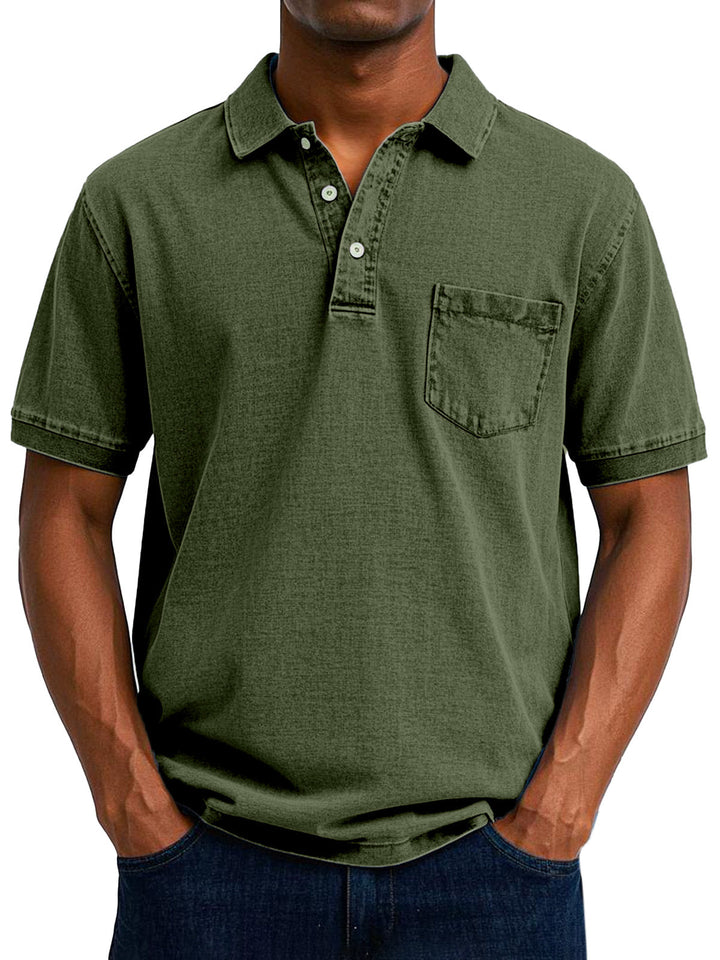 Elliott | Men's Vintage Cotton Polo