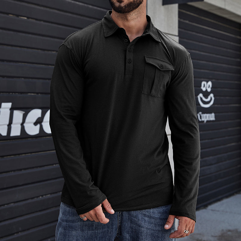 Jeff | Men's Pocket Casual Shirt