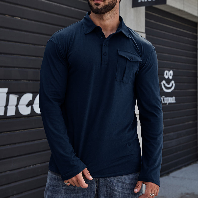 Jeff | Men's Pocket Casual Shirt