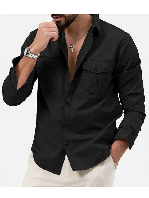 Aston | Men's Utility Cotton Shirt