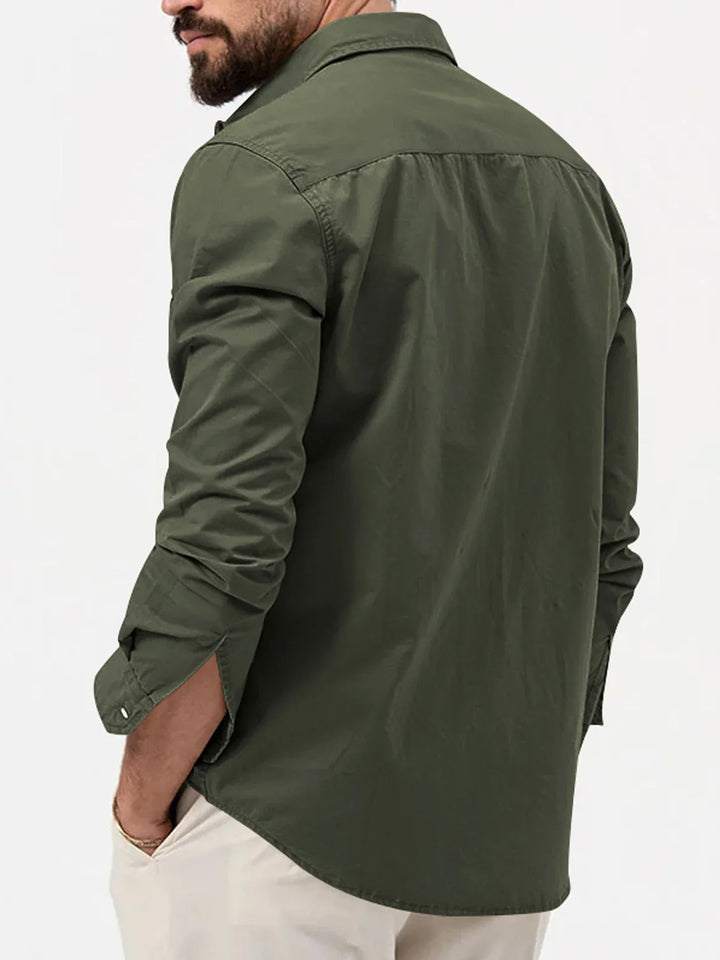 Aston | Men's Utility Cotton Shirt