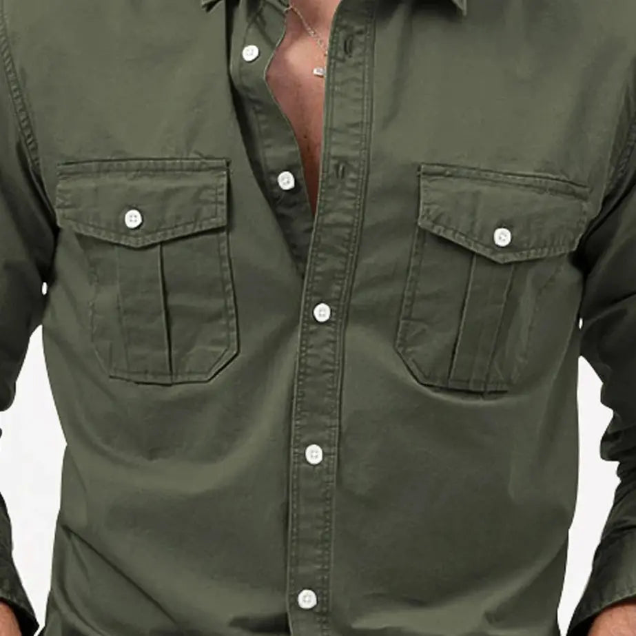 Aston | Men's Utility Cotton Shirt