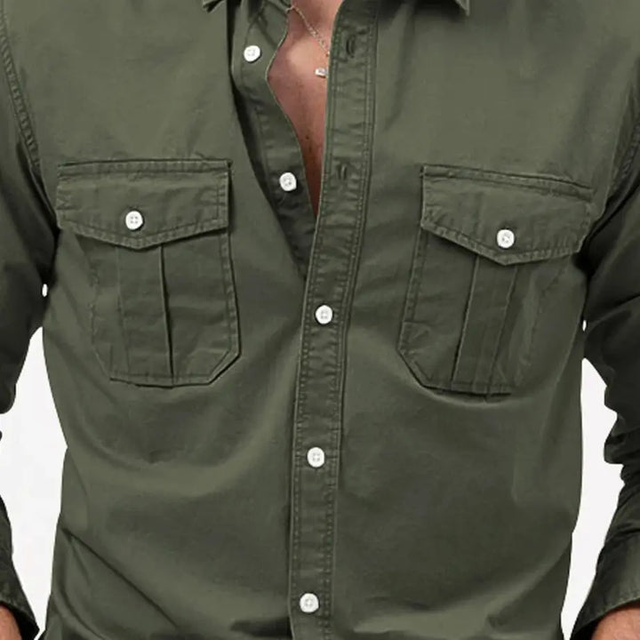 Aston | Men's Utility Cotton Shirt