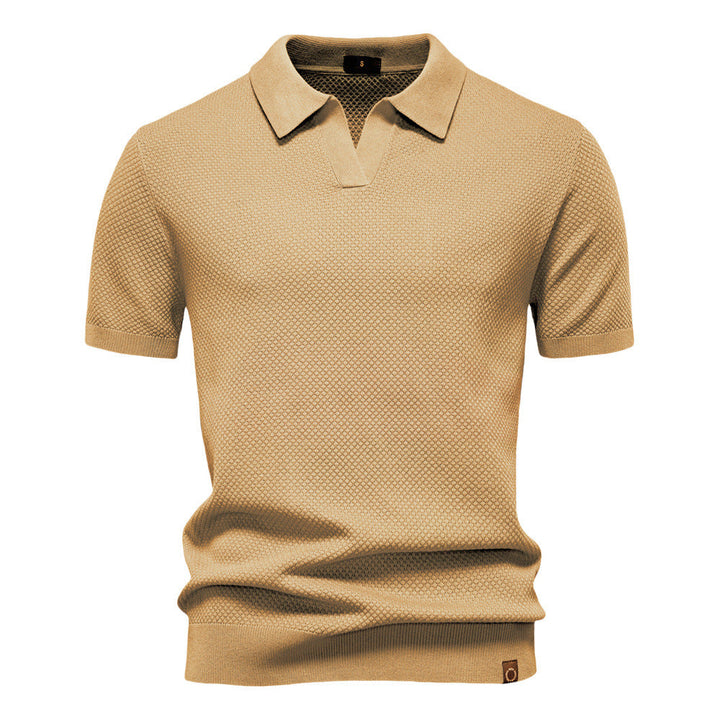 Kostas | Elegant Short Sleeve Polo Shirt