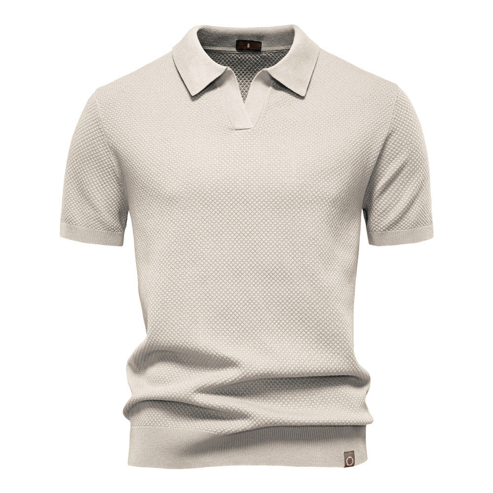 Kostas | Elegant Short Sleeve Polo Shirt