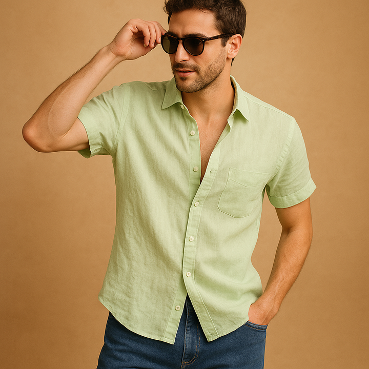 Koen | Men's Linen Blend Shirt