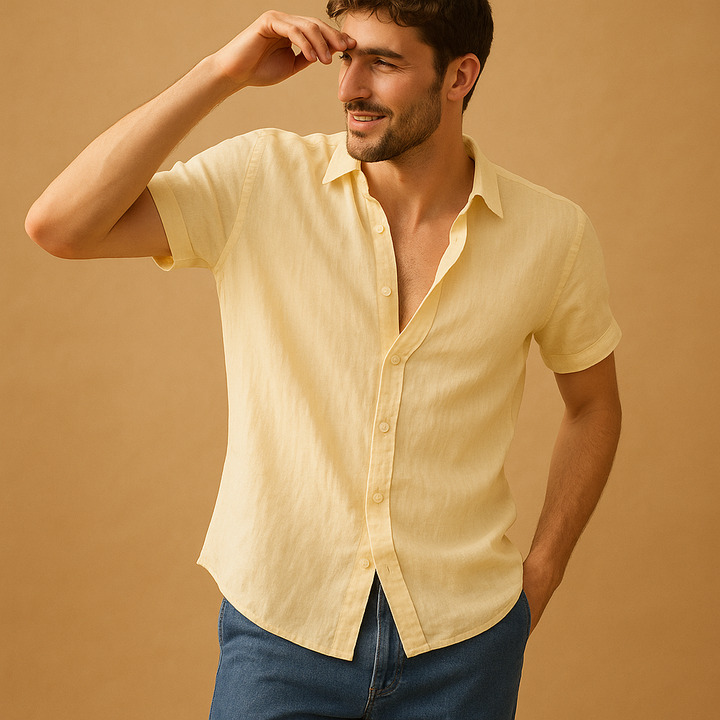 Koen | Men's Linen Blend Shirt